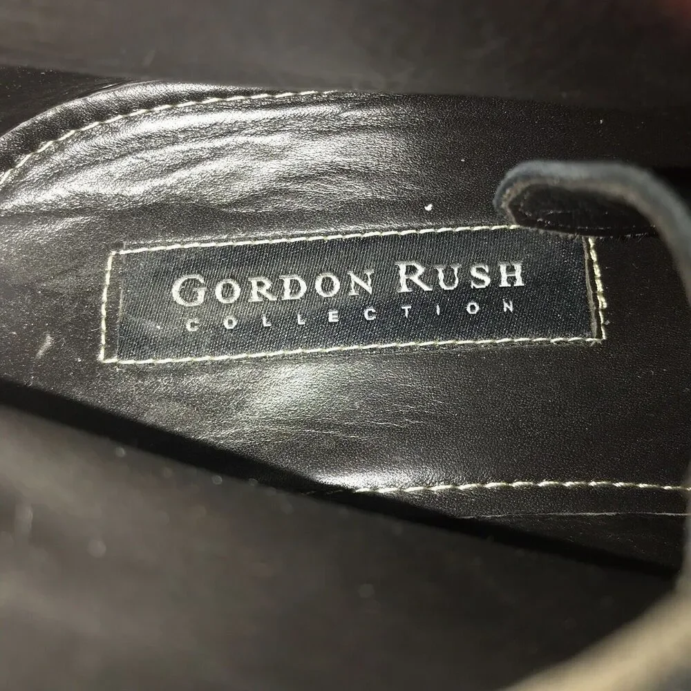 Gordon Rush Sydney Black Suede Leather Ankle Lace Up Chukka‎ Boots Men’s Size 8